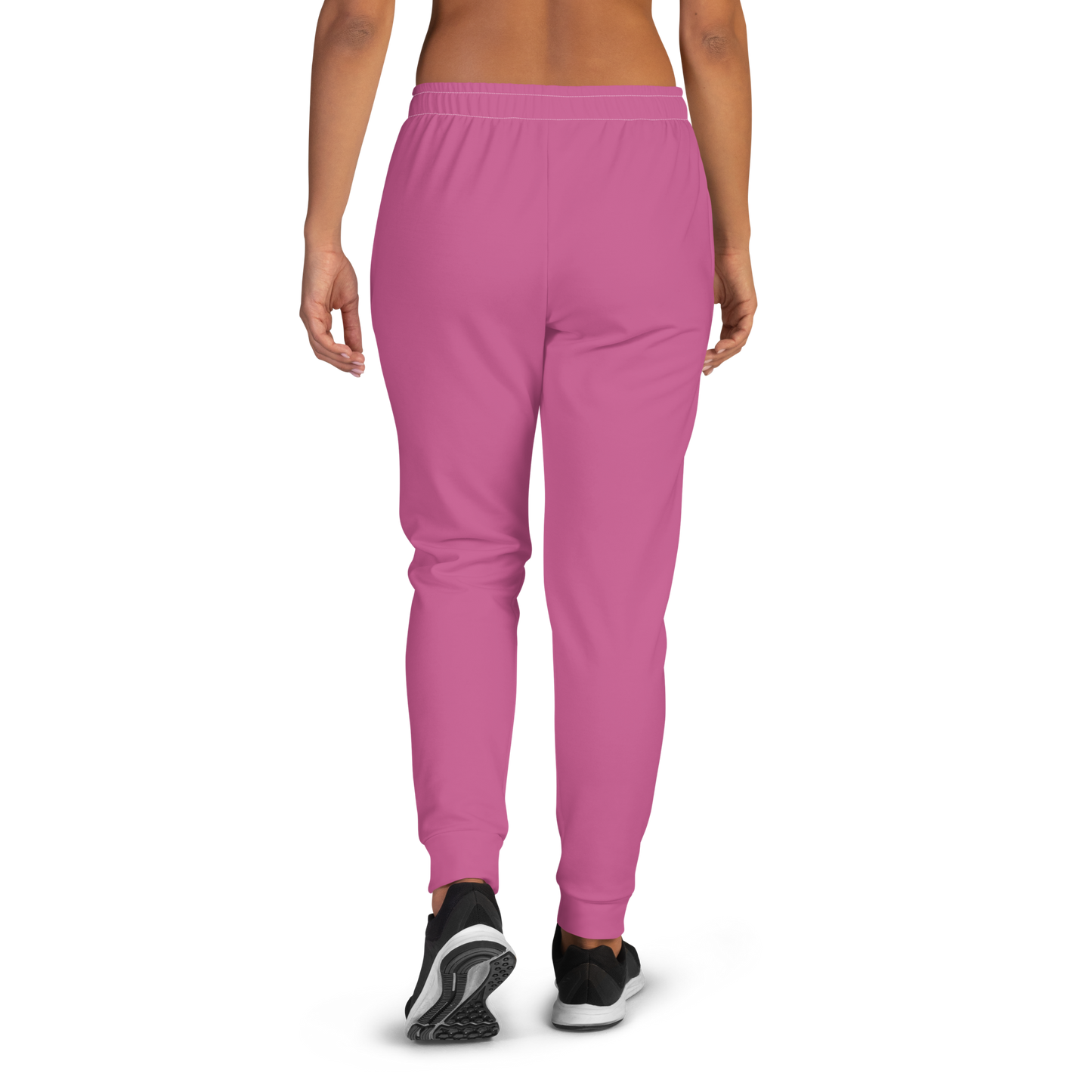 Michigan Upper Peninsula Joggers (w/ UP Outline) | Women's - Apple Blossom Pink