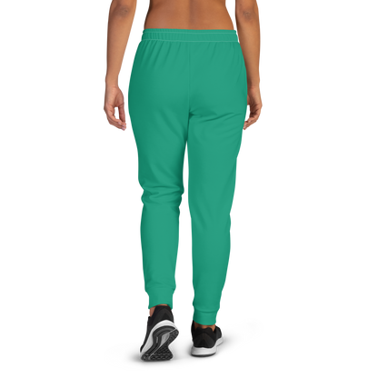 Michigan Upper Peninsula Joggers (w/ UP Outline) | Women's - Emerald Green