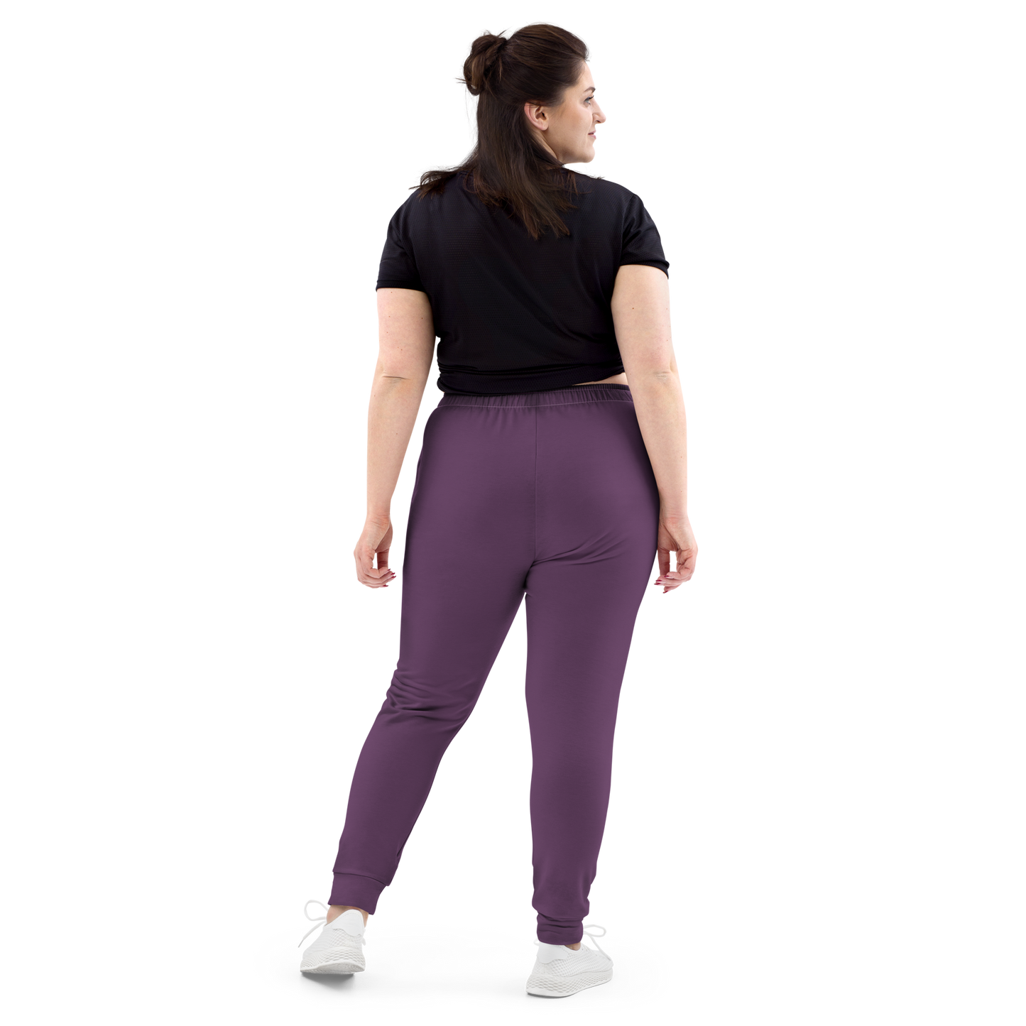 Michigan Upper Peninsula Joggers (w/ UP Outline) | Women's - Plum