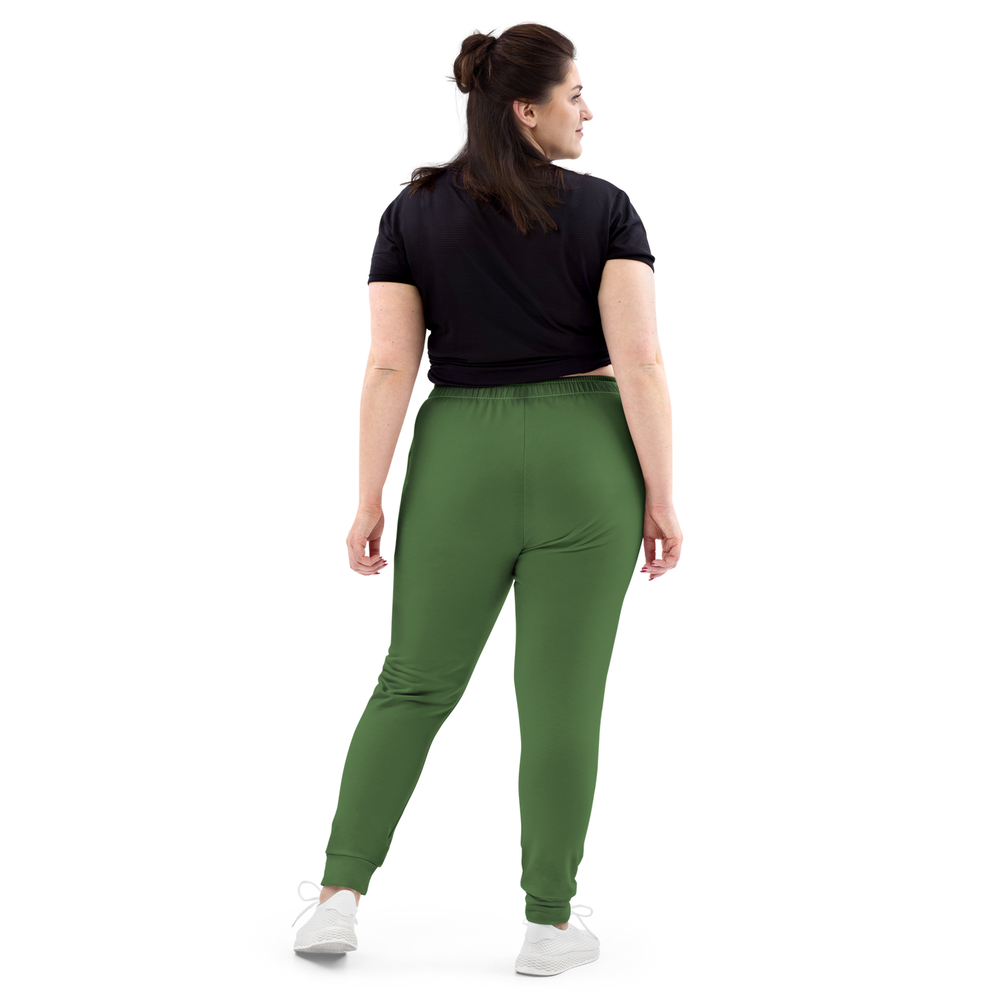 Michigan Upper Peninsula Joggers (w/ UP Outline) | Women's - Pine Green