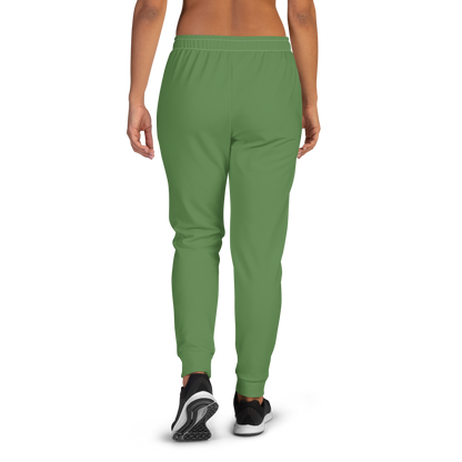 Michigan Upper Peninsula Joggers (w/ UP Outline) | Women's - Pine Green