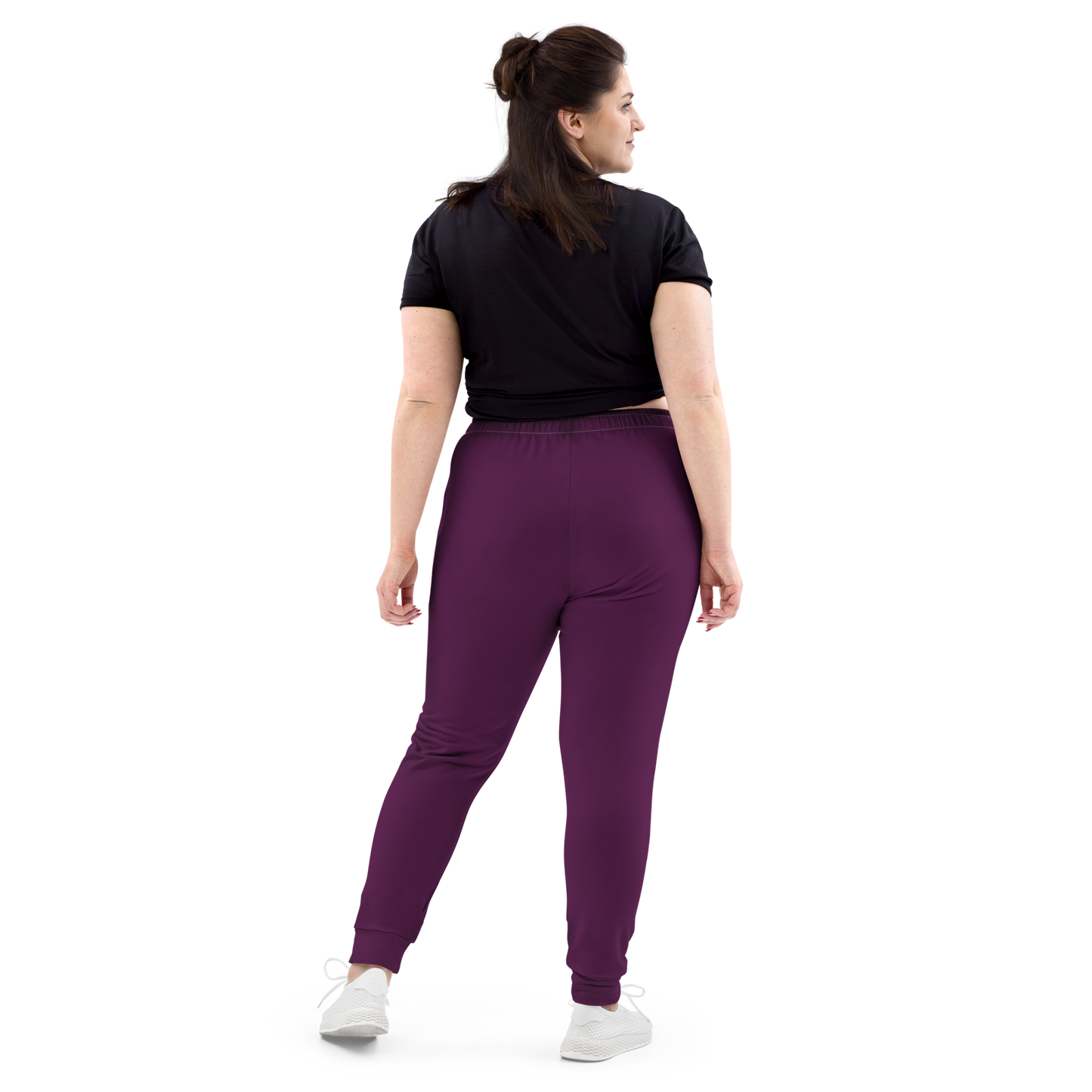 Michigan Upper Peninsula Joggers (w/ UP Outline) | Women's - Tyrian Purple