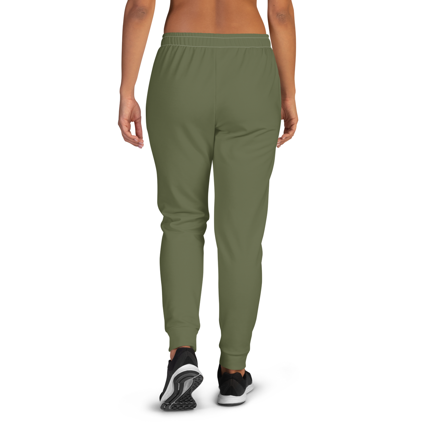 Michigan Upper Peninsula Joggers (w/ UP Outline) | Women's - Army Green