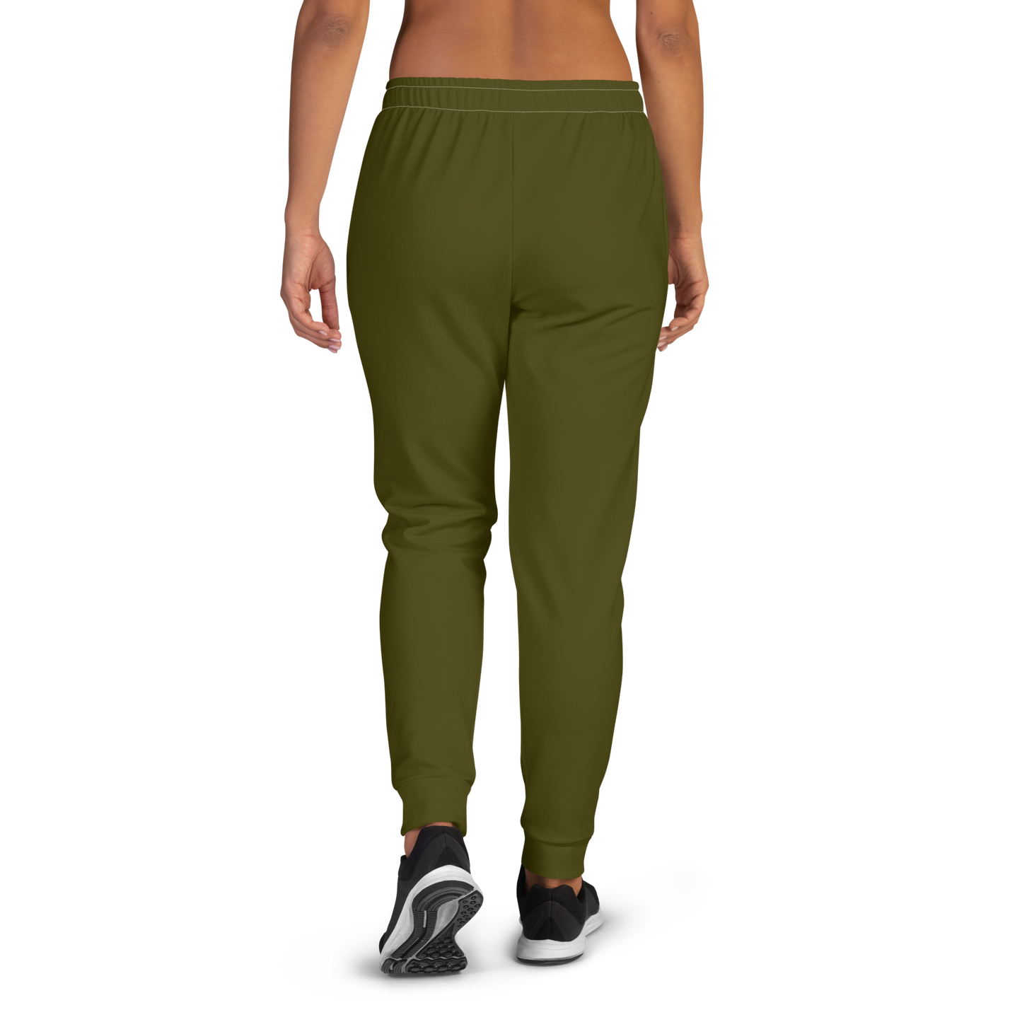 Michigan Upper Peninsula Joggers (w/ UP Outline) | Women's - Military Green