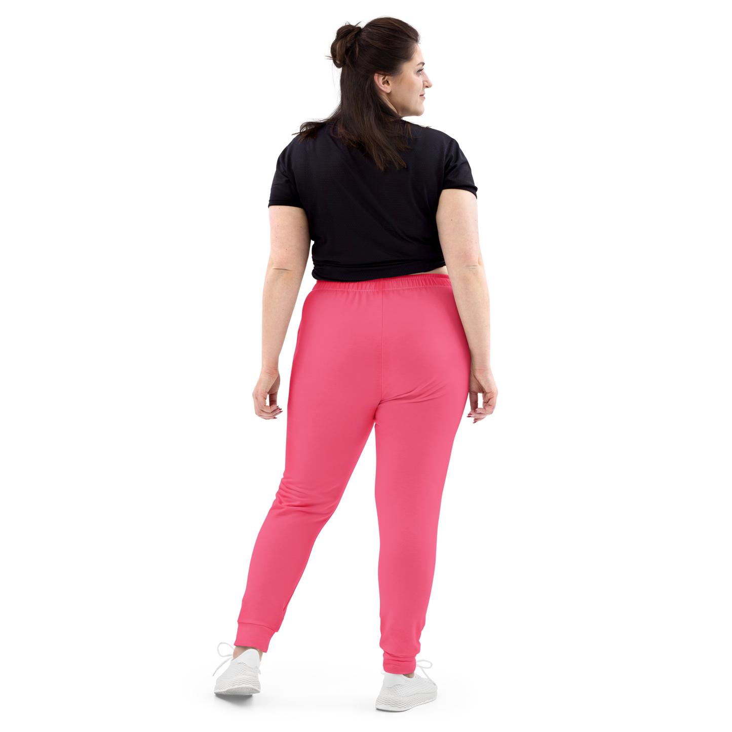 Michigan Upper Peninsula Joggers (w/ UP Outline) | Women's - Rhodochrosite Pink