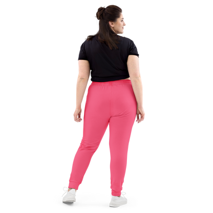 Michigan Upper Peninsula Joggers (w/ UP Outline) | Women's - Rhodochrosite Pink