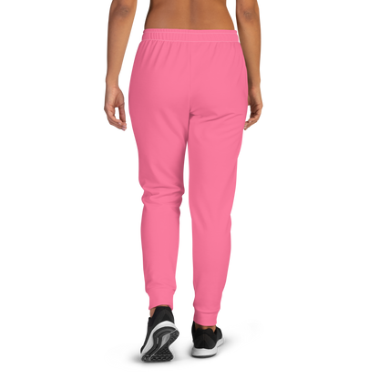 Michigan Upper Peninsula Joggers (w/ UP Outline) | Women's - Rhodochrosite Pink