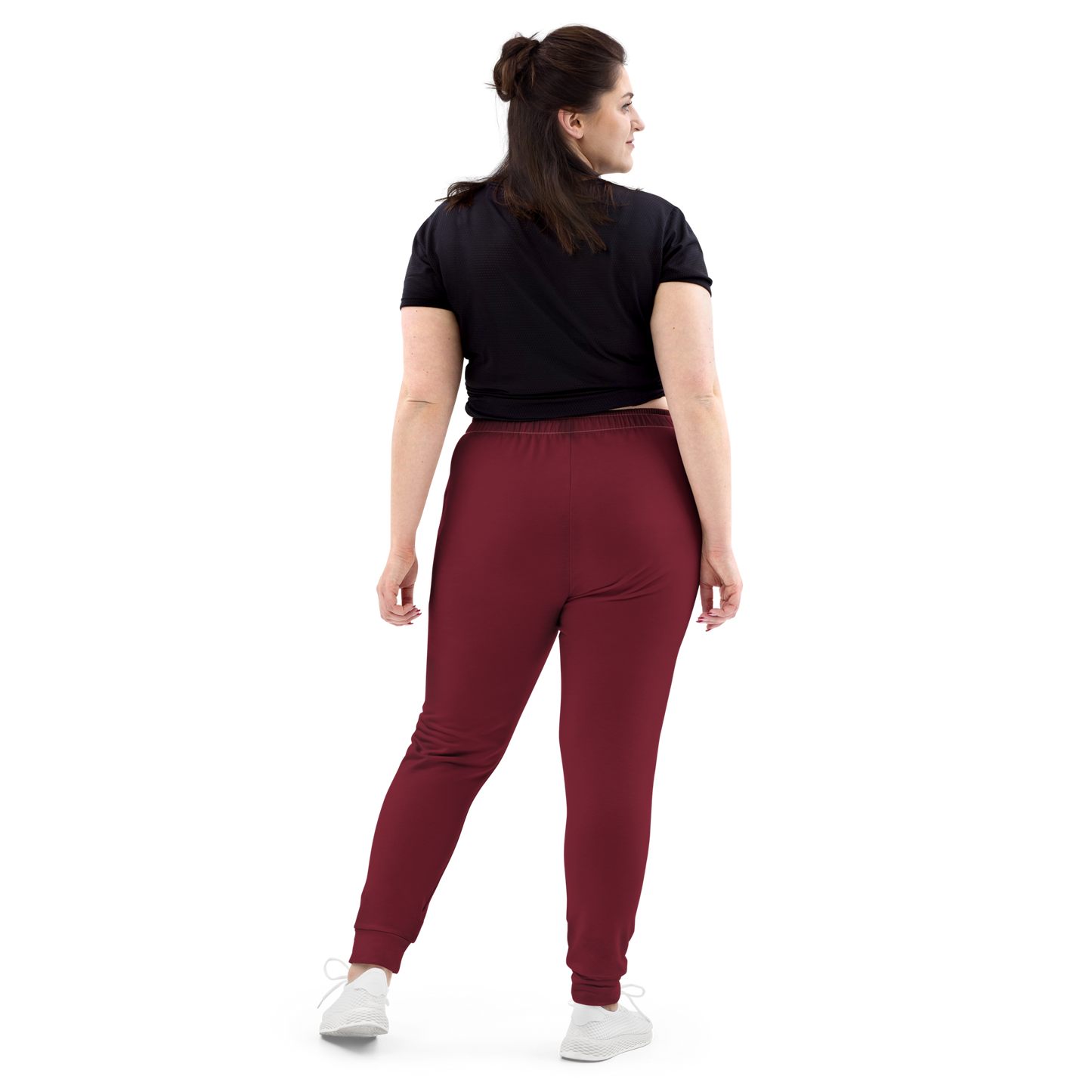 Michigan Upper Peninsula Joggers (w/ UP Outline) | Women's - Burgandy