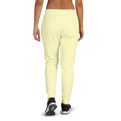 Michigan Upper Peninsula Joggers (w/ UP Outline) | Women's - Canary Yellow