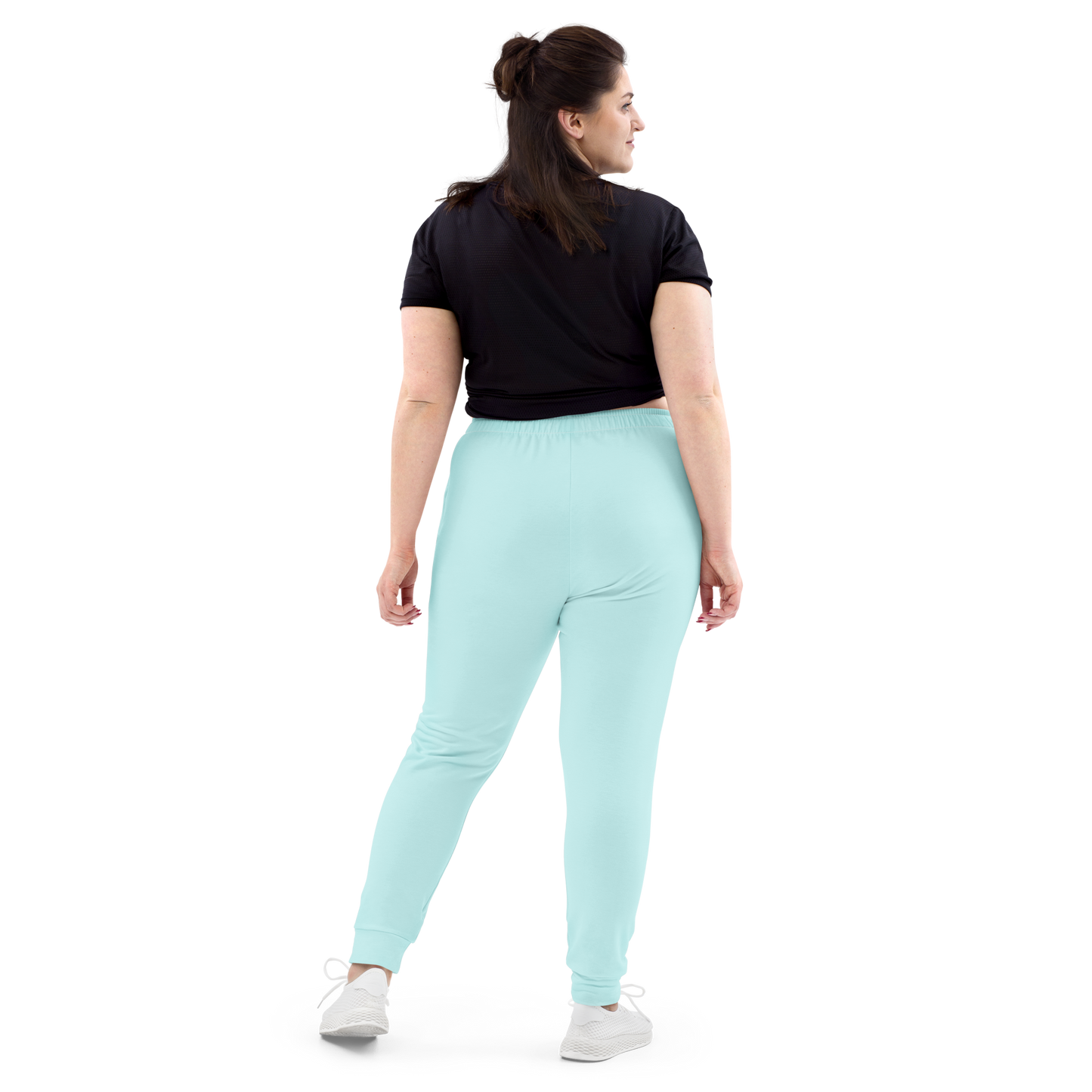 Michigan Upper Peninsula Joggers (w/ UP Outline) | Women's - Cyan