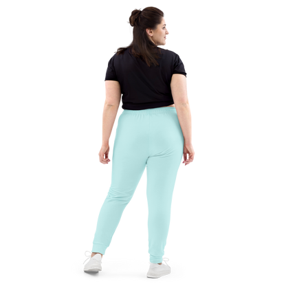 Michigan Upper Peninsula Joggers (w/ UP Outline) | Women's - Cyan