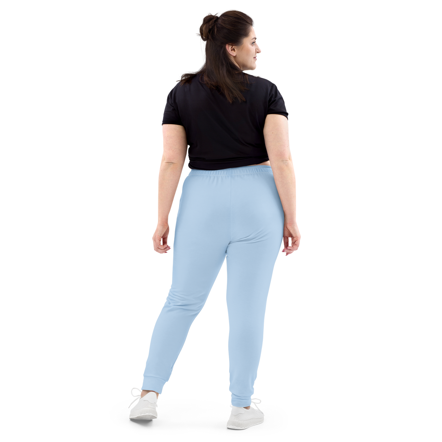 Michigan Upper Peninsula Joggers (w/ UP Outline) | Women's - Light Blue