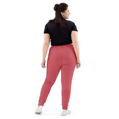 Michigan Upper Peninsula Joggers (w/ UP Outline) | Women's - Watermelon Pink