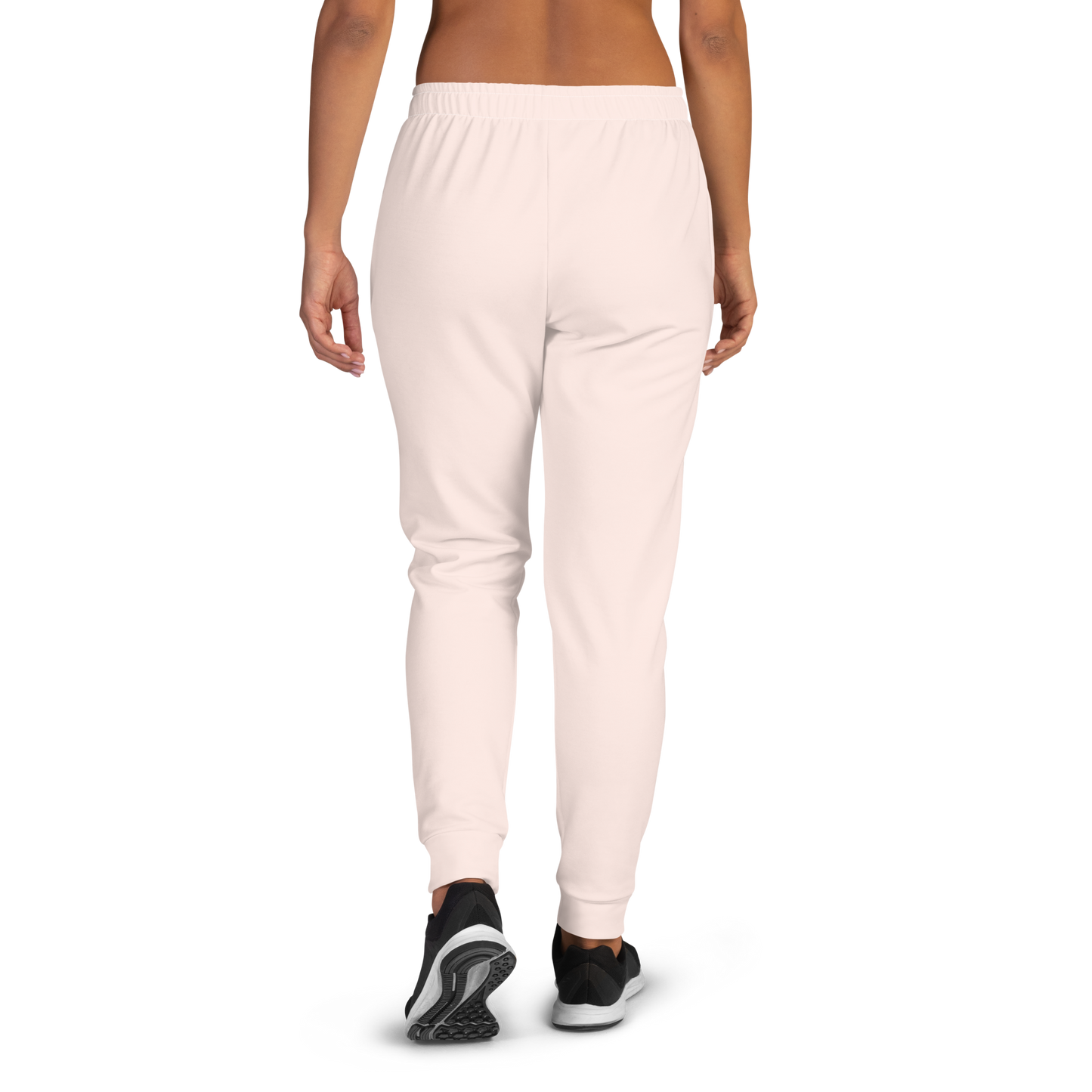 Michigan Upper Peninsula Joggers (w/ UP Outline) | Women's - Champagne Pink