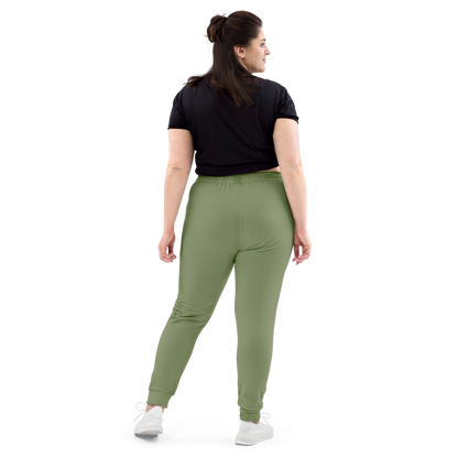 Michigan Upper Peninsula Joggers (w/ UP Outline) | Women's - Beachgrass Green