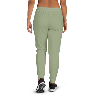 Michigan Upper Peninsula Joggers (w/ UP Outline) | Women's - Beachgrass Green