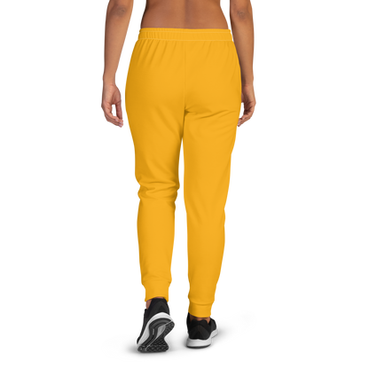 Michigan Upper Peninsula Joggers (w/ UP Outline) | Women's - Birch Leaf Orange