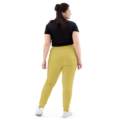 Michigan Upper Peninsula Joggers (w/ UP Outline) | Women's - Plum Yellow