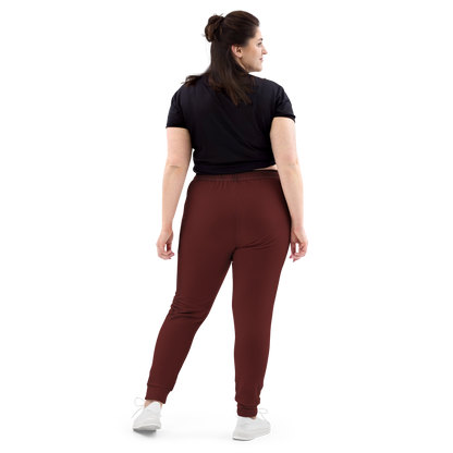 Michigan Upper Peninsula Joggers (w/ UP Outline) | Women's - Cherrywood Color