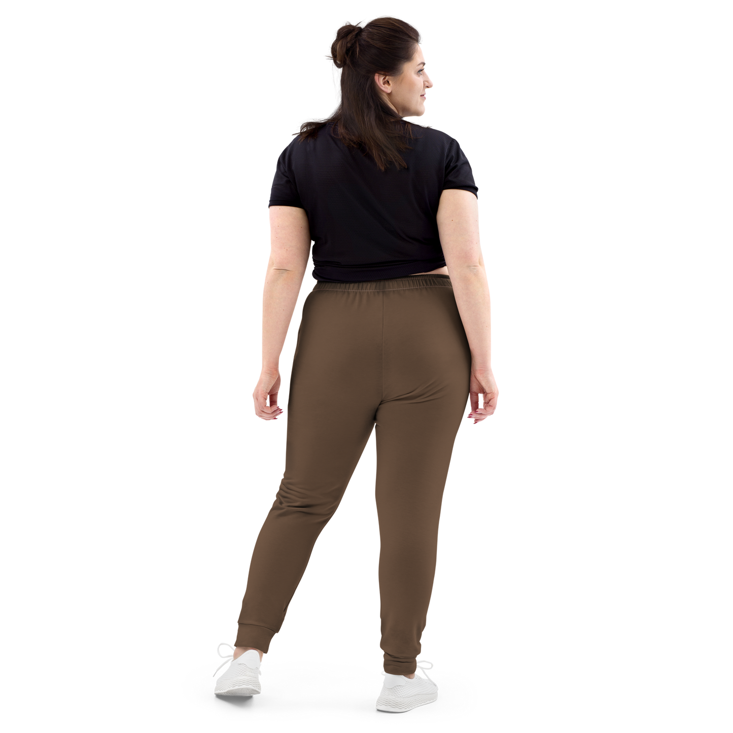 Michigan Upper Peninsula Joggers (w/ UP Outline) | Women's - Coffee Color