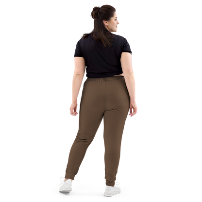 Michigan Upper Peninsula Joggers (w/ UP Outline) | Women's - Coffee Color