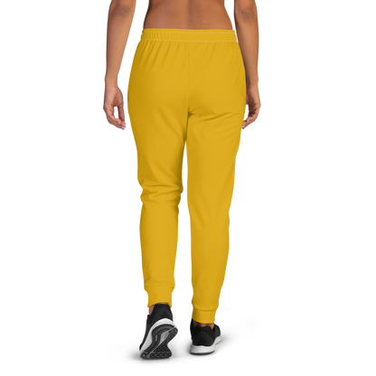 Michigan Upper Peninsula Joggers (w/ UP Outline) | Women's - Gold Bullion