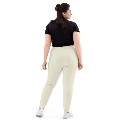 Michigan Upper Peninsula Joggers (w/ UP Outline) | Women's - Ivory White