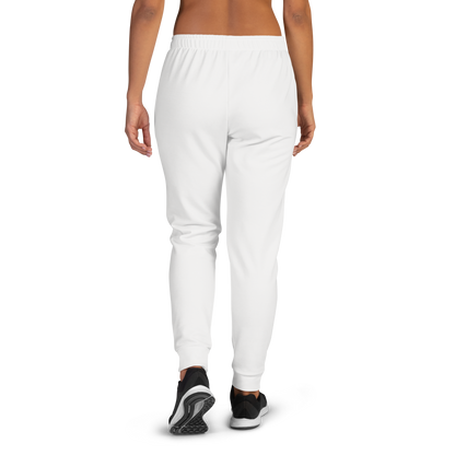 Michigan Upper Peninsula Joggers (w/ UP Outline) | Women's - Birch Bark White