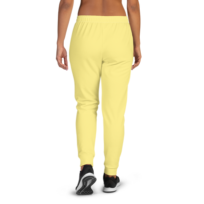 Michigan Upper Peninsula Joggers (w/ UP Outline) | Women's - Cherry Yellow