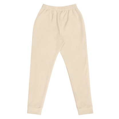 Michigan Upper Peninsula Joggers (w/ UP Outline) | Women's - Champagne White