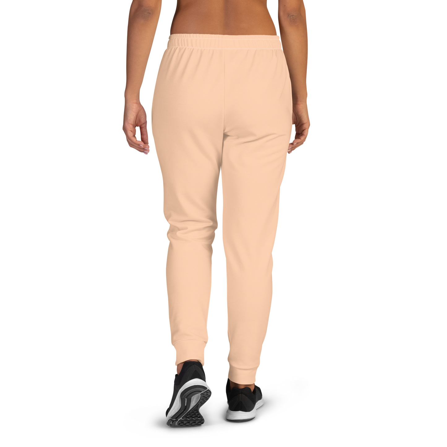 Michigan Upper Peninsula Joggers (w/ UP Outline) | Women's - Peach