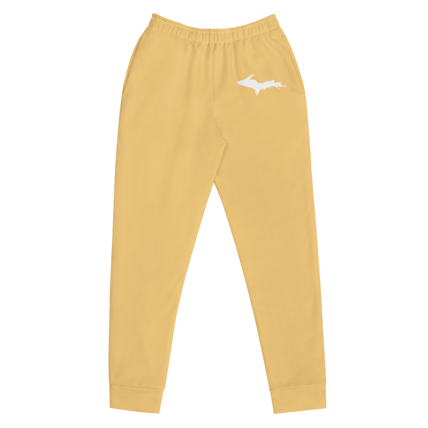 Michigan Upper Peninsula Joggers (w/ UP Outline) | Women's - Citrine