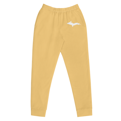 Michigan Upper Peninsula Joggers (w/ UP Outline) | Women's - Citrine