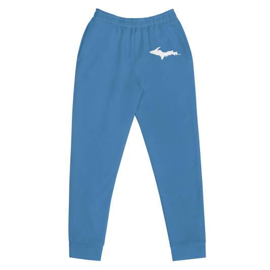 Michigan Upper Peninsula Joggers (w/ UP Outline) | Women's - Lake Superior Blue