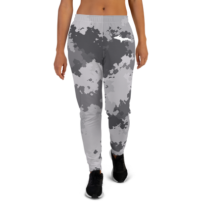 Michigan Upper Peninsula Joggers (w/ UP Outline) | Women's - Iron Ore Camo