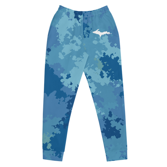 Michigan Upper Peninsula Joggers (w/ UP Outline) | Women's - Great Lakes Camo