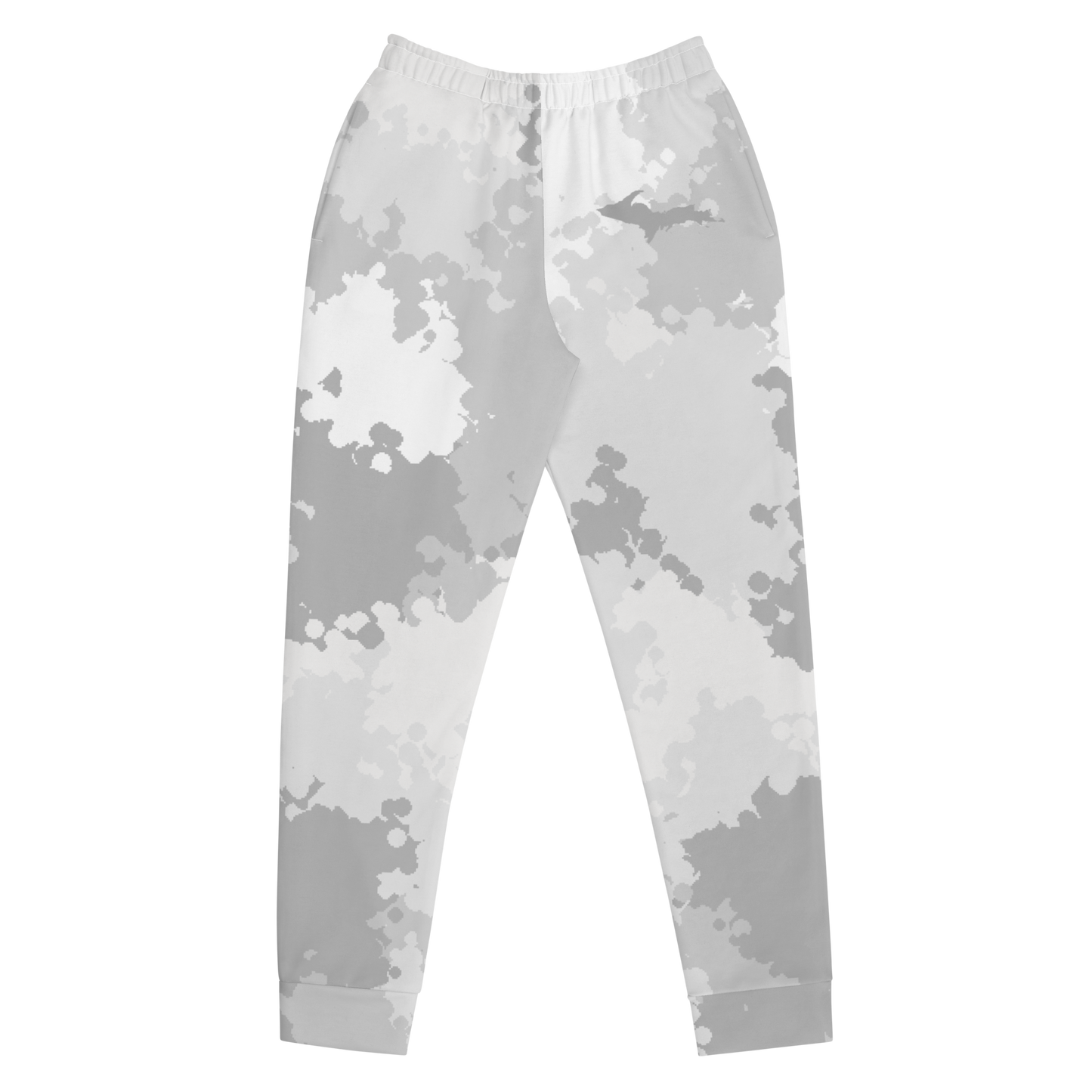 Michigan Upper Peninsula Joggers (w/ UP Outline) | Women's - Snow Camo