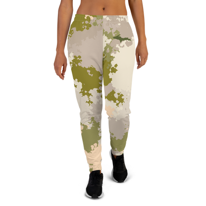 Michigan Upper Peninsula Joggers (w/ UP Outline) | Women's - Rosy Mound Camo