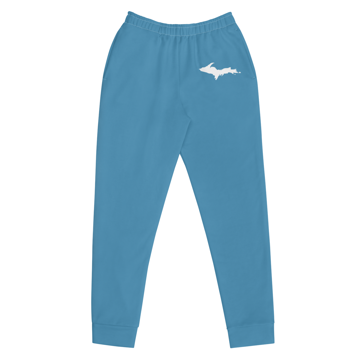 Michigan Upper Peninsula Joggers (w/ UP Outline) | Women's - Lake Michigan Blue