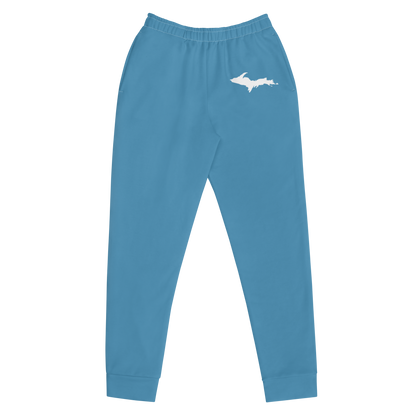 Michigan Upper Peninsula Joggers (w/ UP Outline) | Women's - Lake Michigan Blue