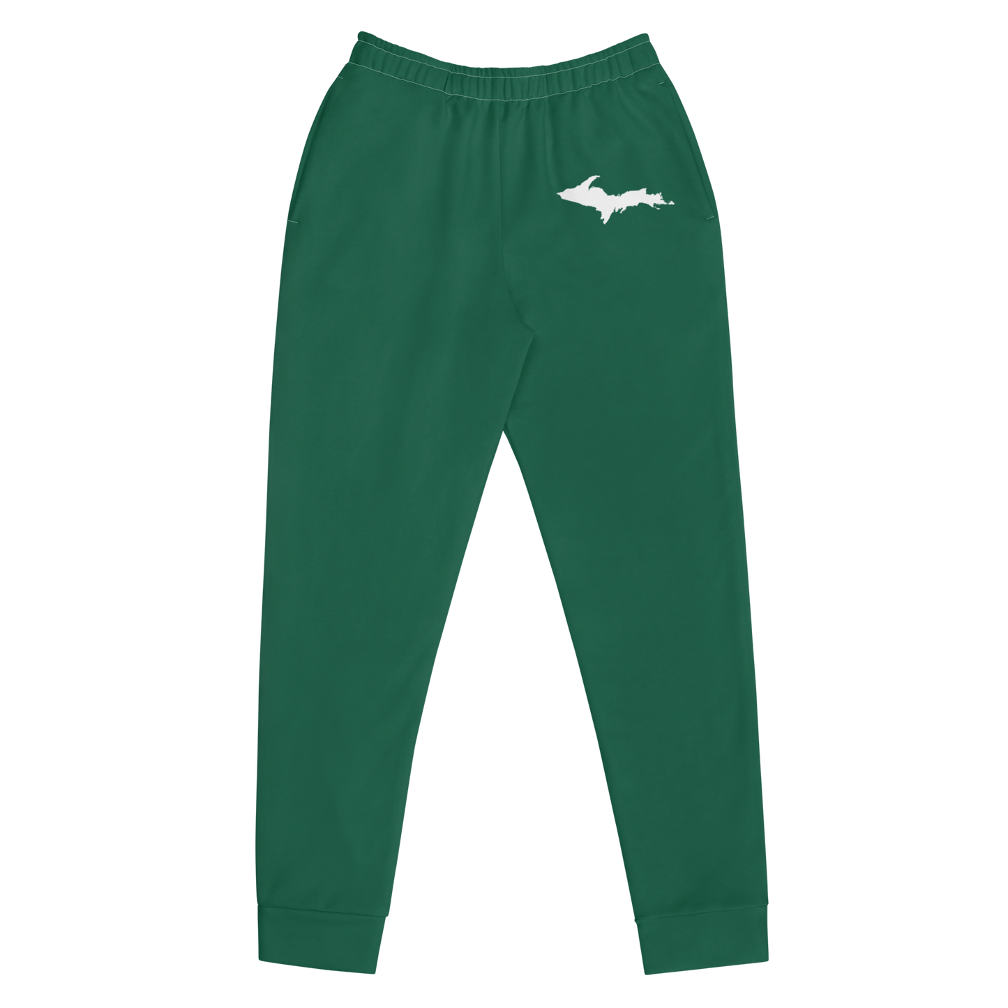 Michigan Upper Peninsula Joggers (w/ UP Outline) | Women's - Superior Green