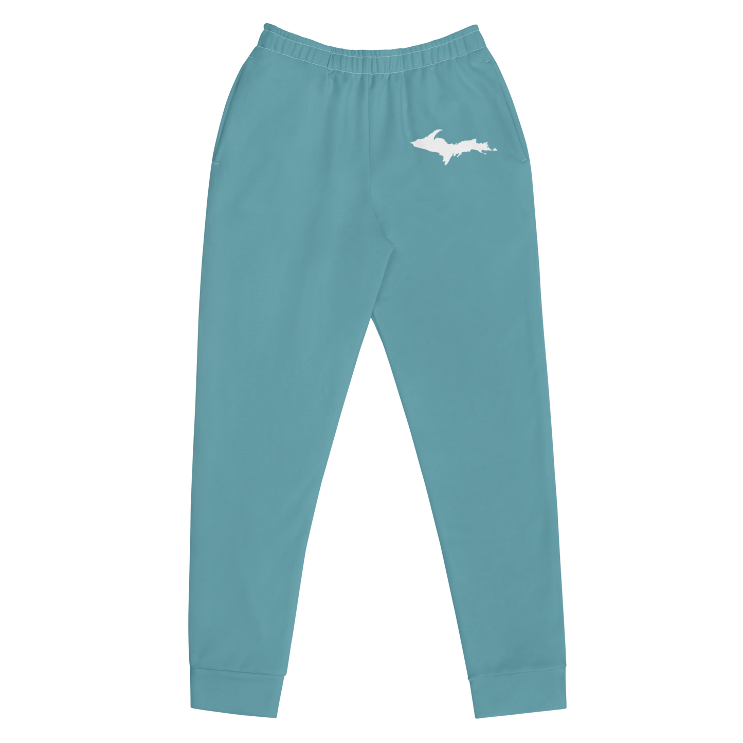 Michigan Upper Peninsula Joggers (w/ UP Outline) | Women's - Lake Huron Blue