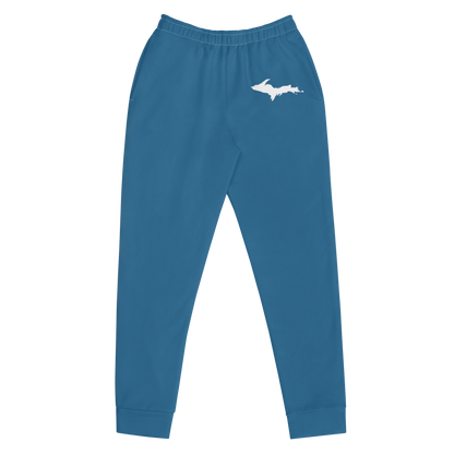 Michigan Upper Peninsula Joggers (w/ UP Outline) | Women's - Blueberry