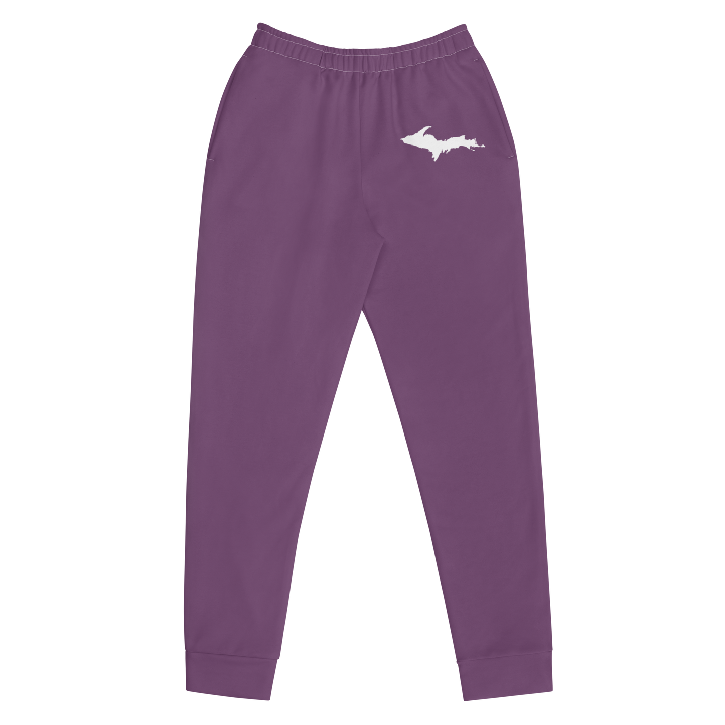 Michigan Upper Peninsula Joggers (w/ UP Outline) | Women's - Plum