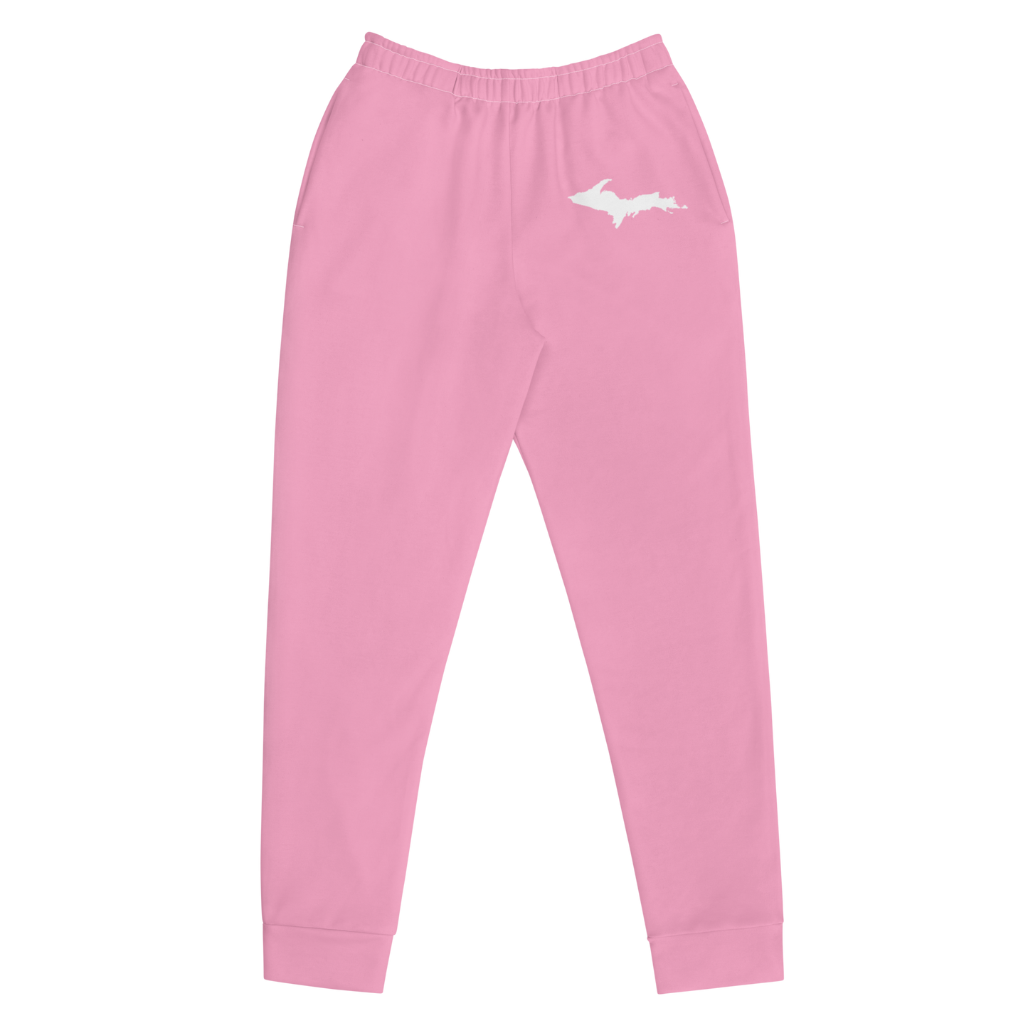 Michigan Upper Peninsula Joggers (w/ UP Outline) | Women's - '67 Caddie Pink