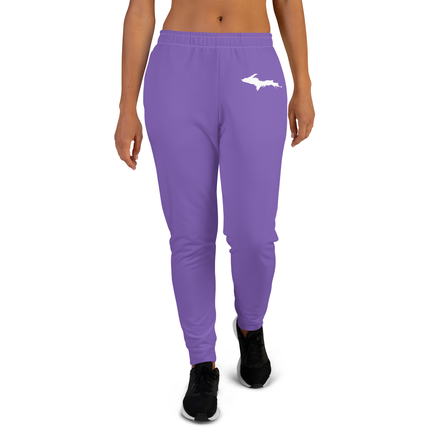 Michigan Upper Peninsula Joggers (w/ UP Outline) | Women's - Lake Iris