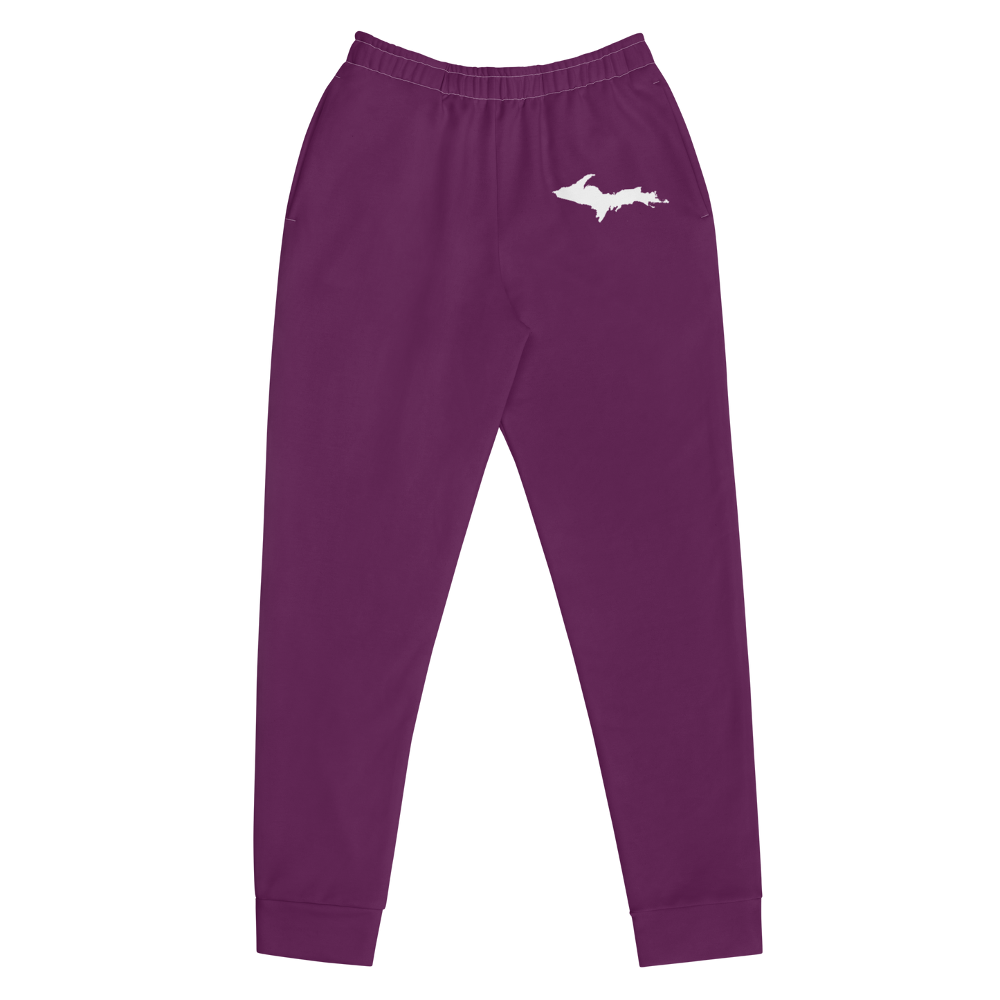 Michigan Upper Peninsula Joggers (w/ UP Outline) | Women's - Tyrian Purple