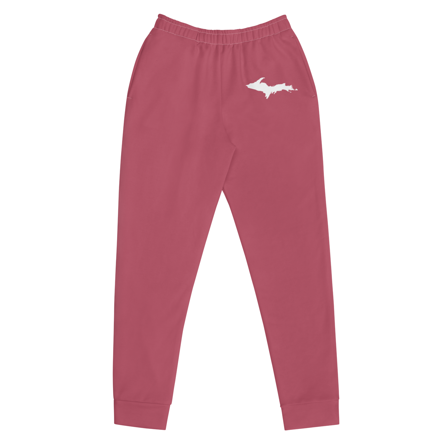 Michigan Upper Peninsula Joggers (w/ UP Outline) | Women's - Popstar Pink