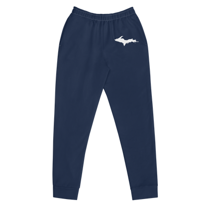 Michigan Upper Peninsula Joggers (w/ UP Outline) | Women's - Navy