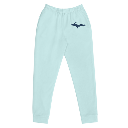 Michigan Upper Peninsula Joggers (w/ UP Outline) | Women's - Cyan